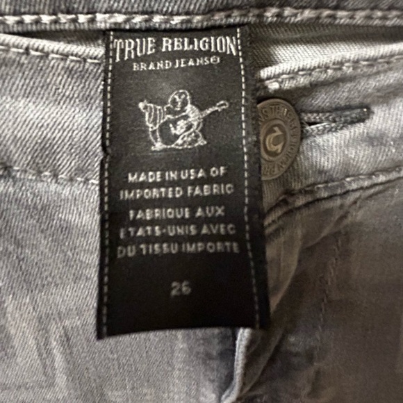 True Religion Skinny Jeans with Patterned wash - Picture 3 of 7